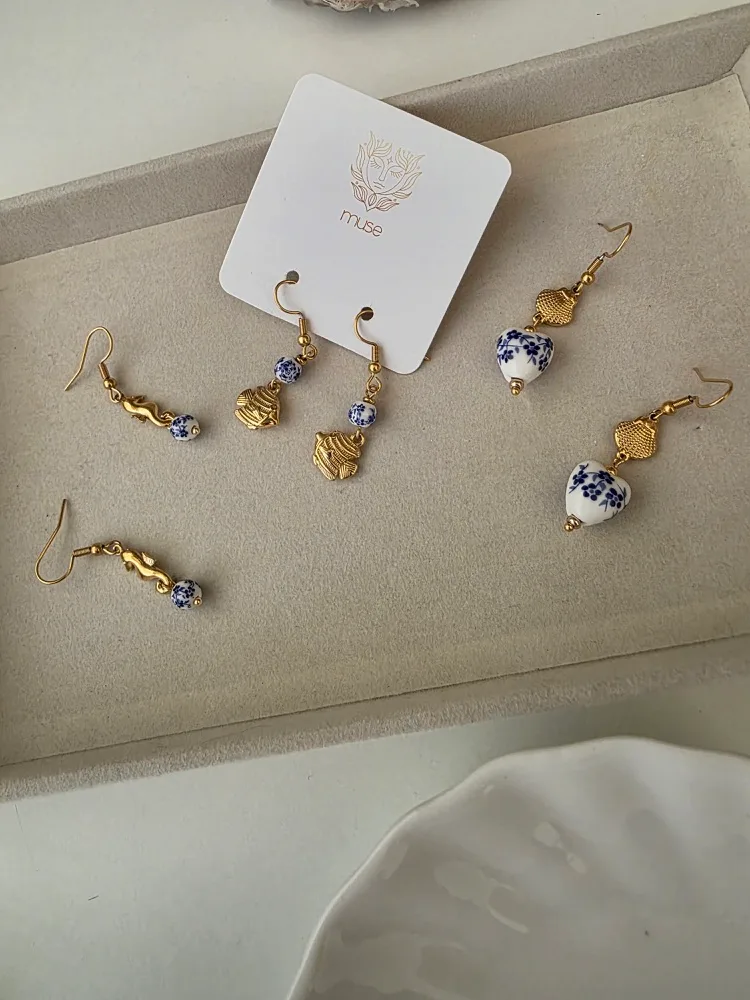 CHINESE STYLE.EARRINGS BEACH VIBE