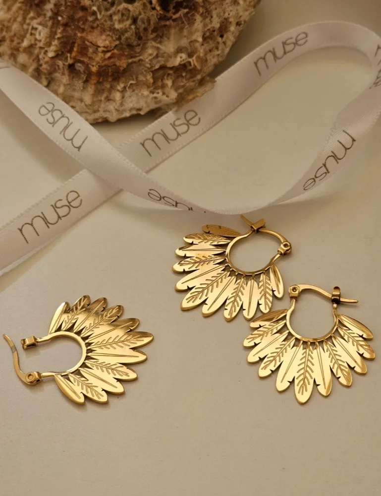 FEATHER EARRINGS